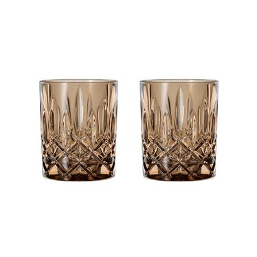 Nachtmann Noblesse Tobacco Whiskey Tumbler Set of 2 Nachtmann Noblesse Tobacco Whiskey Tumbler Set of 2